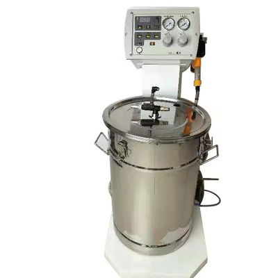 500W 220V चल मैनुअल धातु सतह कोटिंग इलेक्ट्रोस्टैटिक पाउडर छिड़काव मशीन