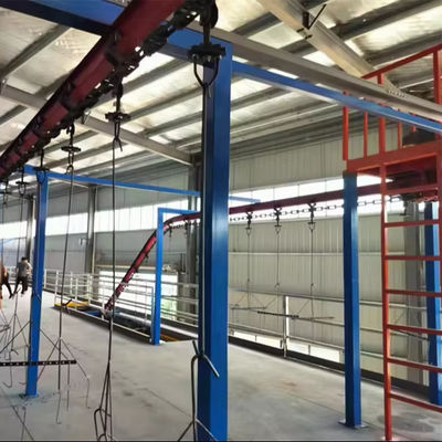 120 मिमी इन्सुलेशन धातु पाउडर कोटिंग लाइन आसान रखरखाव यूवी प्रतिरोध
