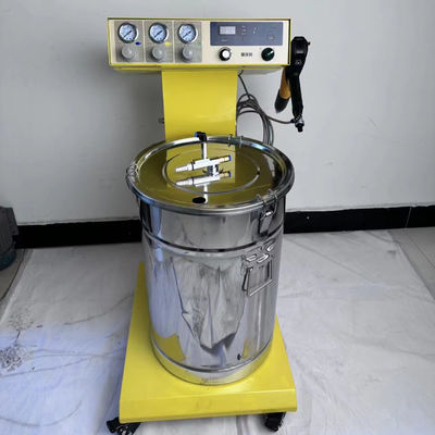 कोटिंग उपकरण HXC-600A हाथ से चलने वाली धातु छिड़काव इलेक्ट्रोस्टैटिक पाउडर छिड़काव मशीन