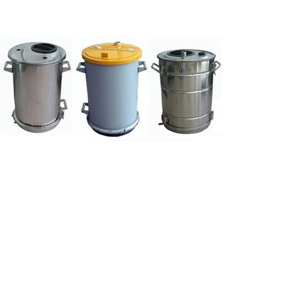 स्टेनलेस स्टील पाउडर कोटिंग हॉपर 10KG क्षमता कोटिंग उत्पादन लाइन के लिए