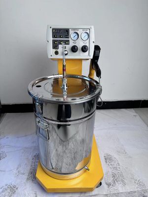 बिना प्रयास के रंग परिवर्तन Gema Optiflex 2B इलेक्ट्रोस्टैटिक मैनुअल पाउडर कोटिंग सिस्टम