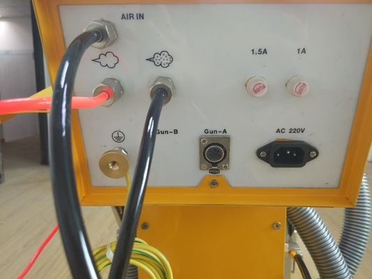स्टील सब्सट्रेट पेंट छिड़काव मशीन 110V/220V वोल्टेज के साथ स्वचालित कार्य