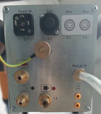 कोटिंग उपकरण GEMA Optiflex2-1 इष्टतम डिजाइन के साथ इलेक्ट्रोस्टैटिक स्प्रे मशीन 50W