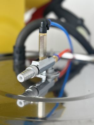 220V/110V 50hz अनुकूलित आकार के साथ पर्यावरण संरक्षण धातु छिड़काव मशीन