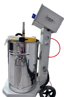 धातु कोटिंग प्रदर्शन के लिए 67CM*47CM*66CM पाउडर कोटिंग मशीन