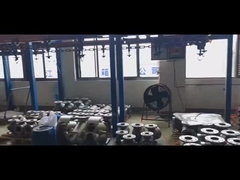 हमारे पाउडर कोटिंग ओवन के साथ हाई स्पीड प्रिंटिंग शॉप की उत्पादन लाइन