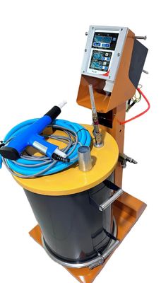 स्वचालित स्प्रे पाउडर थर्मल उपकरण के लिए 50W औद्योगिक पाउडर कोटिंग बूथ मशीनरी